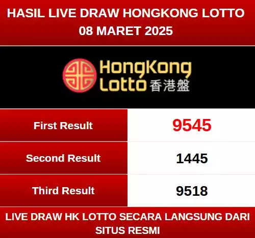 Live Draw Hk Lotto 08 Maret 2025